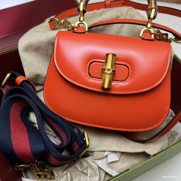 Hyperpeter bag with Bamboo handle top GUCCI Mini 0711